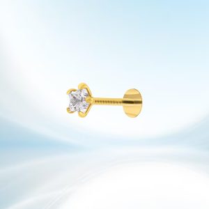 Zircon Star Shape Nose Pin