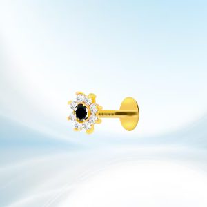 Zircon New Nine Stone Nose Pin