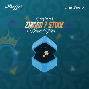 Zircon Seven Stone Nose Pin